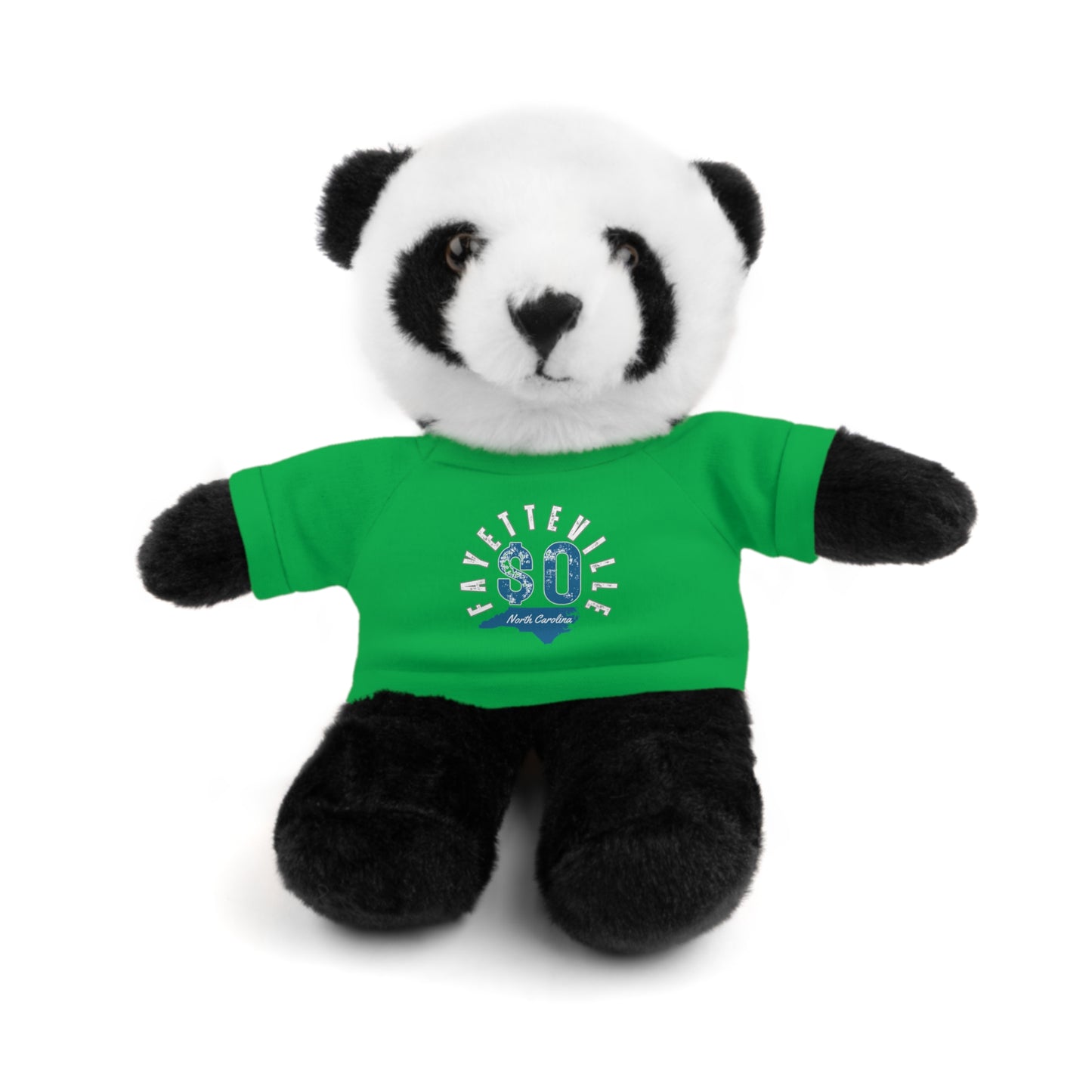 $o Fayetteville Personalized Stuffed Bear with T-Shirt – Perfect Gift for Kids and Celebrations